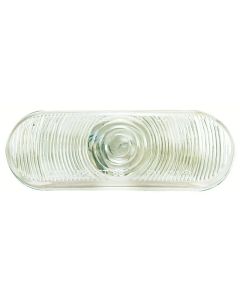 Peterson Mfg. Backup Light; Clear Oval Housing; Incandescent Bulb