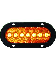 Peterson Mfg. Turn Signal Light Assembly - LED; LumenX ®; Amber Lens; 7 LED; 6-1/2 Inch Length x 2-1/4 Inch Width