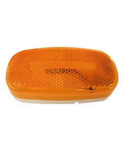 Amber, LED Clearance/Marker W/Reflex
