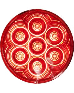 4 Round LED Stop, Turn & Tail Lights