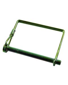 Trailer Coupler Safety Pin Clip; 1/4 Inch Diameter x 1-3/4 Inch Usable Length