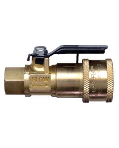 Coupler With Shut-Off