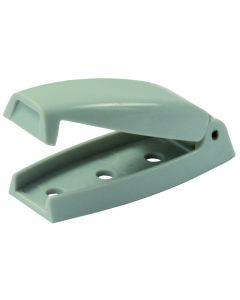 Access Door Latch; Use To Keeping RV Baggage Doors Closed; Bullet Style; Gray; With Mounting Screws; Set Of 2