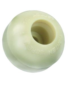 Door Holder Insert; Direct Replacement; Use With JR Products Pivoting Type Door Holder Part Numbers 10645/ 10655; Polymer Plastic; With Mounting Screws; Single
