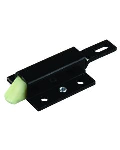 Access Door Latch; For RV Baggage And Compartment Doors; Trigger Latch; Flush Mount; 3.75 Inch Length; Black; Single
