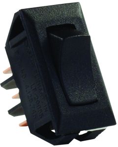 Standard 12V On/Off/On Switch, Black