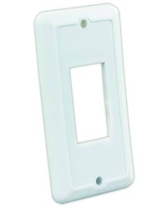 IP66/206 Single Switch Plate, White