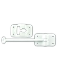 6" T-Style Door Holder- Polar White