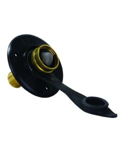City Water Flange, 1/2"MPT BLK-SUG 94215
