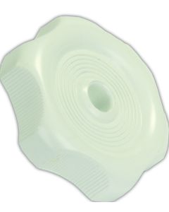 White Window Knob W/1 Shaft