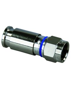 RG6 Compression Fitting, 2/Pkg