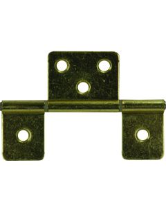 3-1/2IN NON-MORTISE HINGE, BRASS
