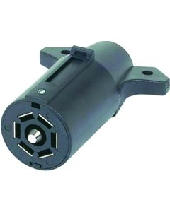 Connector, 7 RV Blade Trailer End, Plastic
