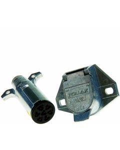 7-Way Trailer End Round Pin