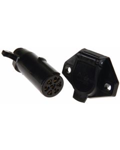 7-Way Nylon Trailer End Connector Plug