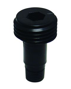 D-Spud, Long, Plastic, Black, Carded