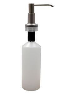 Soap Dispenser, Brushed Nickel, Bagged