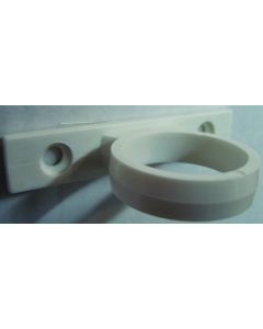 Guide For Handheld Shower Hose, White, Carded
