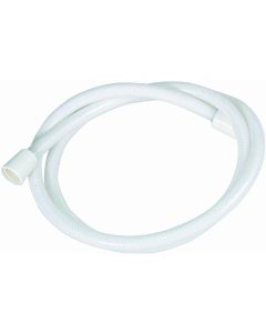 Hose For Handheld Showers, 60in, Nylon White, Bagged