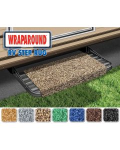 Wraparound RV Step Rug (18 Wide) - Brown