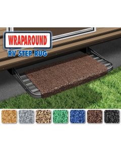 Wraparound RV Step Rug (18in Wide) - Espresso
