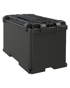  6-Volt End-to-End Battery Box, Approx. Overall Dimension 24-1/2 L x 12-1/2 W x 13 H 