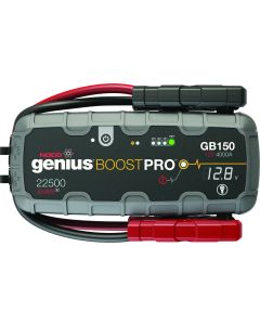 Battery Portable Jump Starter; Boost Pro; 12 Volt Batteries; 3000 Amp Peak; One USB Port For Charging Smartphones And Tablets; Up To 20 Jump Starts Per Charge; With Reverse Polarity Protection; With Ultra-Bright 10 LED Flashlight With 7 Modes; With HD Cla