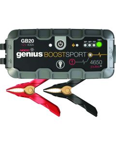 Battery Portable Jump Starter; 12 Volt Lead-Acid Batteries; For Motorcycle/ ATV/ UTVs/ Lawn And Garden; 500 Amp Peak; One UBS And One 12 Volt Outlets; With Ultra-Bright Dual LED Flashlight With 7 Modes; With HD Clamps/ USB Cable/ Drawstring Bag/ User Guid