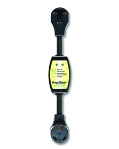 Surge Protector; Surge Guard ®; Use To Identify Faulty Park Power Plus Offers Surge Protection/ Analyze Circuits To Verify Pedestal Power; Portable; 30 Amp; With Fault Indicator Light; Easy-T-Pull Handles; Corrosion Resistant; 2100 Joules Of Power Surge P
