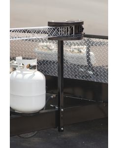 Stromberg Carlson, Clothes Line Mounting Post; Extend-A-line; Fits 4 Inch Square Bumpers Or 2 Inch x 6 Inch A Frames; Black