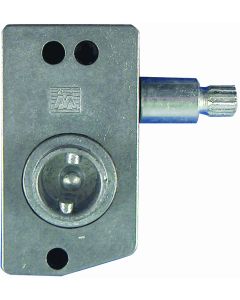 Window Operator; Left Hand Window Type; Side Mount; 1/2 Inch Inside Diameter Hole With 11/16 Inch Hub Projection; Carded; Single
