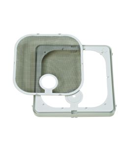 Radius Vent Screen 14 x 14 - Birch White