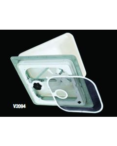 White 12V Vent