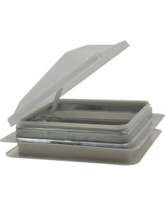 Roof Vent 14x14 White Lid
