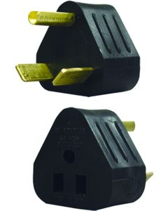 15 Amp Female To 30 Amp Male Triangle Adapter