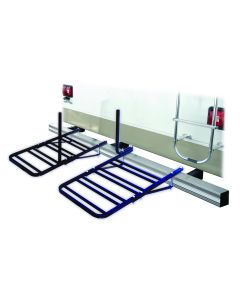 Swagman, Bike Rack; RV 4; Mounts to 4 Inch to 4-1/2 Inch Continuous Bumper; Holds 4 Bikes; Up To 120 Pound Weight Capacity