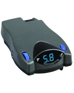 Trailer Brake Control; Prodigy ® P2 Proportional Electronic Trailer Brake Control; Proportional; For Up To 8 Trailer Brakes; Fully Functional In Reverse; Supports Electric Over Hydraulic; Automatic Leveling; LED Indicators; Requires Wiring Harness/ Adapte