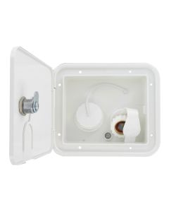 Gravity/Brass City Water Inlet Hatch, White