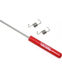 Bug Screen Installation Kit; Replacement Spring Fastener Kit; Single; With 2 Spring Fasteners And Installation Tool; With Retail Package

