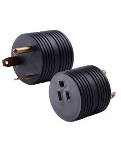 30 A Male to 15A Female, carded
