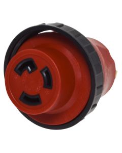 Power Cord Adapter; Mighty Cord ™; For Connecting RV Power Inlet To Standard Power Source; 30 Amp Male To 30 Female; 30 Amp; With Detachable Female End; With Locking Ring On Female End; Not Waterproof; Without Lighted Ends; Without Handle; Without Retail 