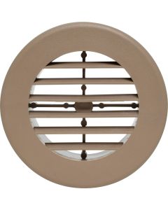 A/C REGISTER, NON-DAMPERED, BEIGE, CARDED
