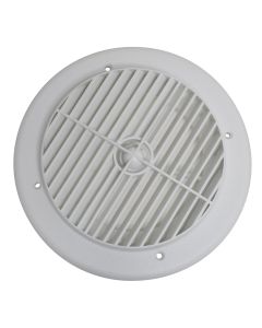 Air Port Louvered 4 Plastic, White, Carded