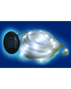 SOLAR ROPE LIGHTS 18' CLEAR
