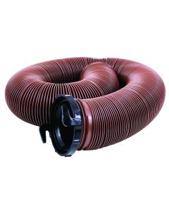 EZ FLUSH STD. DRAIN HOSE, 10FT, WITH T1024, BRONZE, BAGGED
