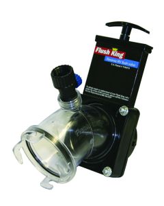 Sewer Hose Reverse Flush Valve; Flush King; Use To Remove Clogs In Drain Pipes/ Refills and Flushes Tank; With Built In Backflow Preventer

