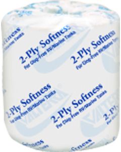 Toilet Tissue; Softness; 2 Ply; Single Roll
