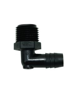 ELBOW MALE ADAPTER, 90 DEGREES 1/2IN MPT X 1/2IN BARB
