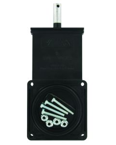 Sewer Waste Valve; Replacement Waste Valve Body; Handle Actuated; Waste Valve Body Only; 3 Inch Waste Valve; Without Fittings; Without Handle; Without Cap; With Coupler; With Seals/ Nuts and Bolts
