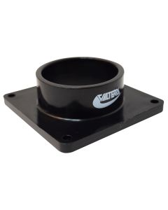 Sewer Waste Valve Fitting; Flanged Fittings; 2 Inch Spigot; With Flange; Plastic
